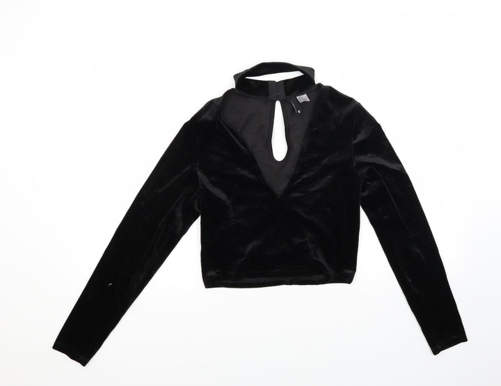 Divided Womens Black   Basic Blouse Size S