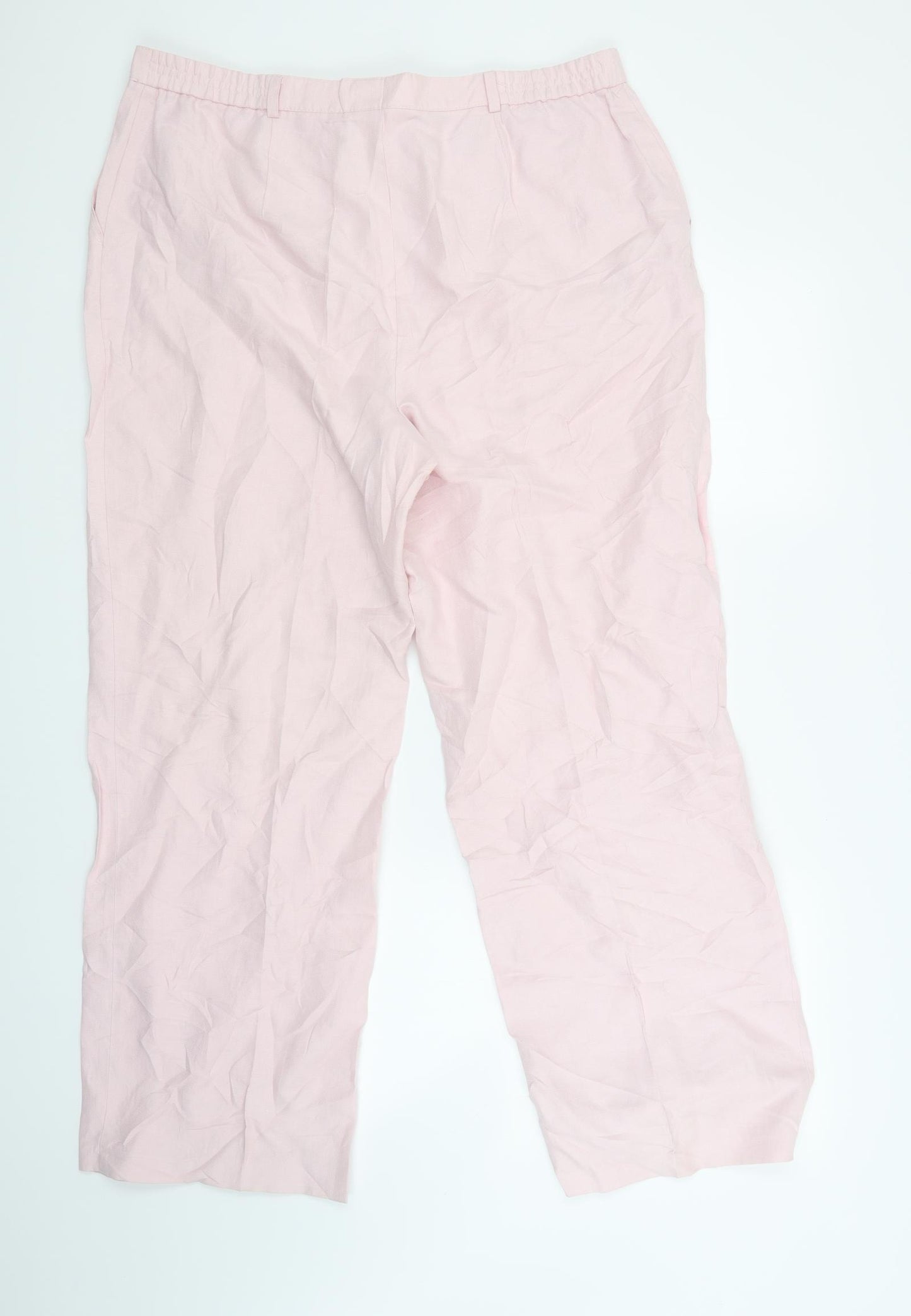 Basler Womens Pink   Trousers  Size 20 L27 in