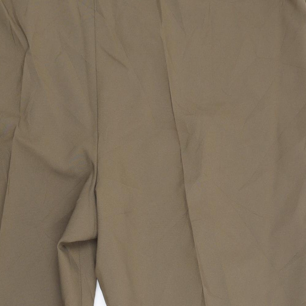 Slimma Womens Green   Capri Trousers Size 28 L21 in