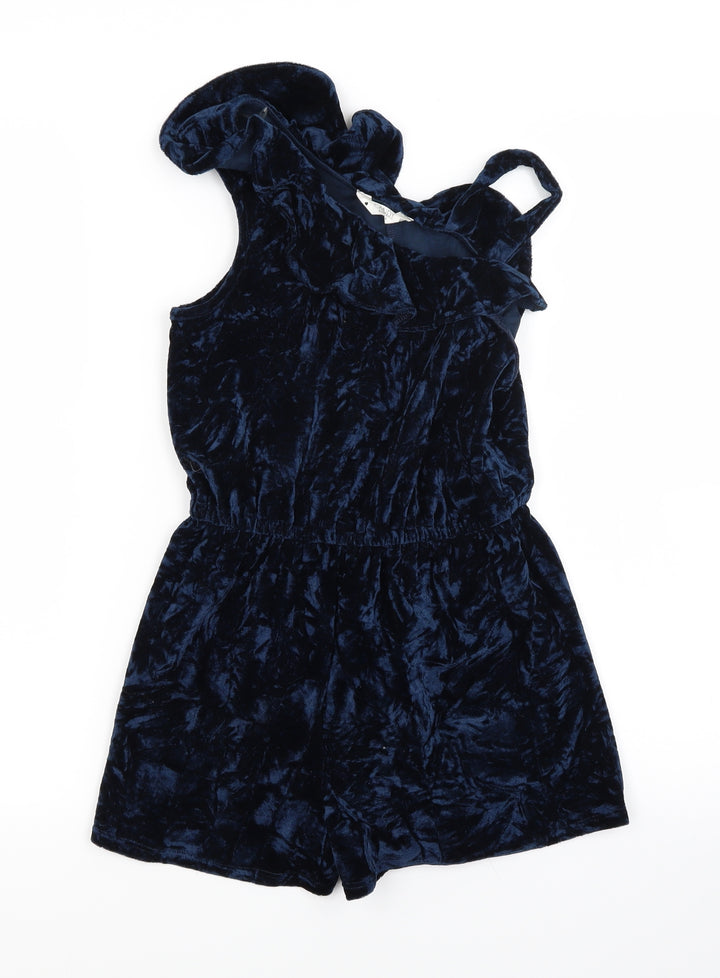 Candy Couture Womens Blue Shorts One-Piece Size 10