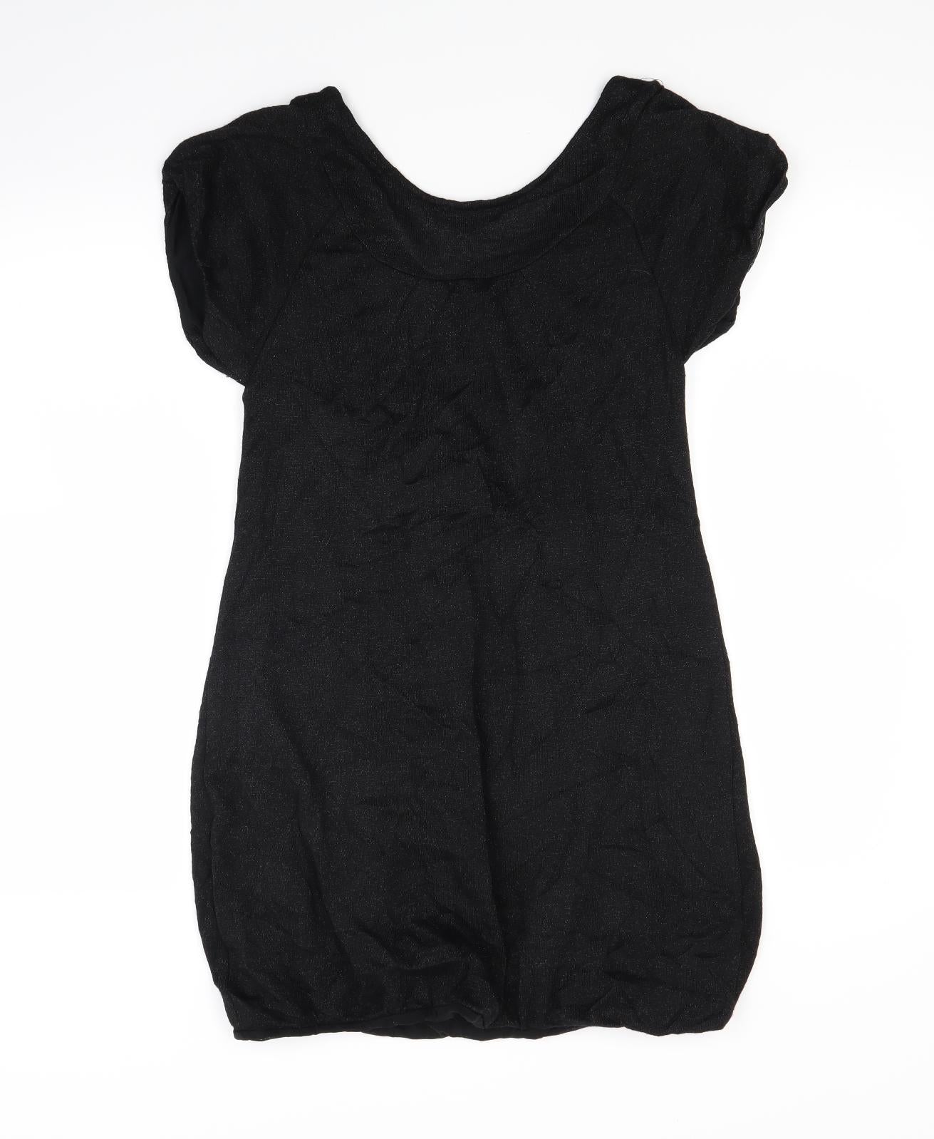 Influence Womens Black   T-Shirt Dress  Size S