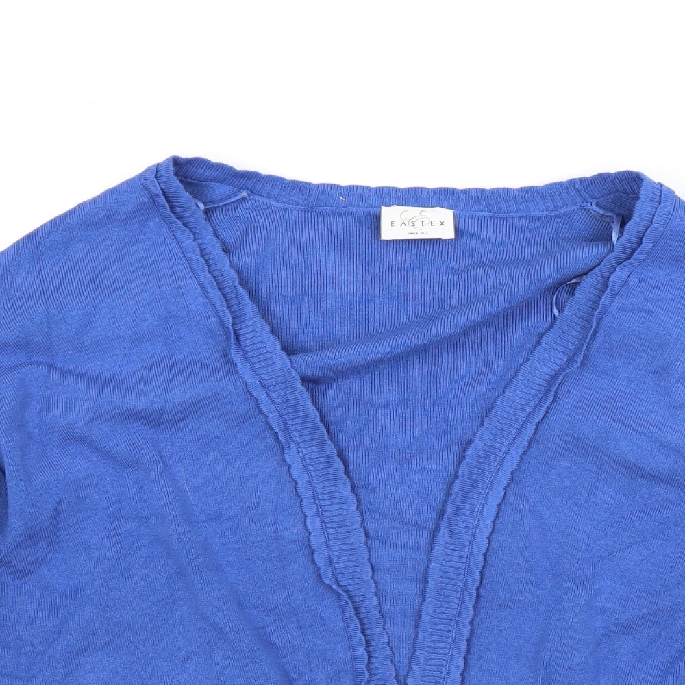 Eastex Womens Blue   Cardigan Jumper Size 20