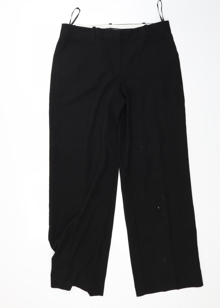 NEXT Womens Black   Trousers  Size 12 L28 in