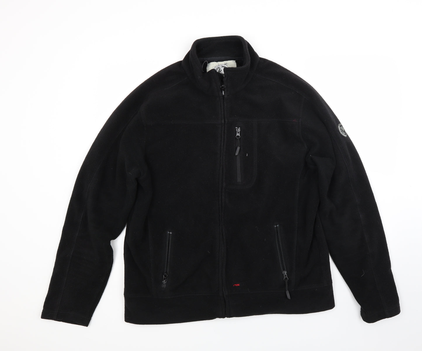 Nx sport Mens Black  Fleece Jacket Coat Size L