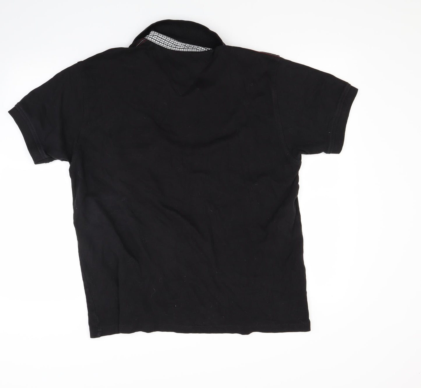 Tommy Hilfiger Mens Black    Polo Size XL