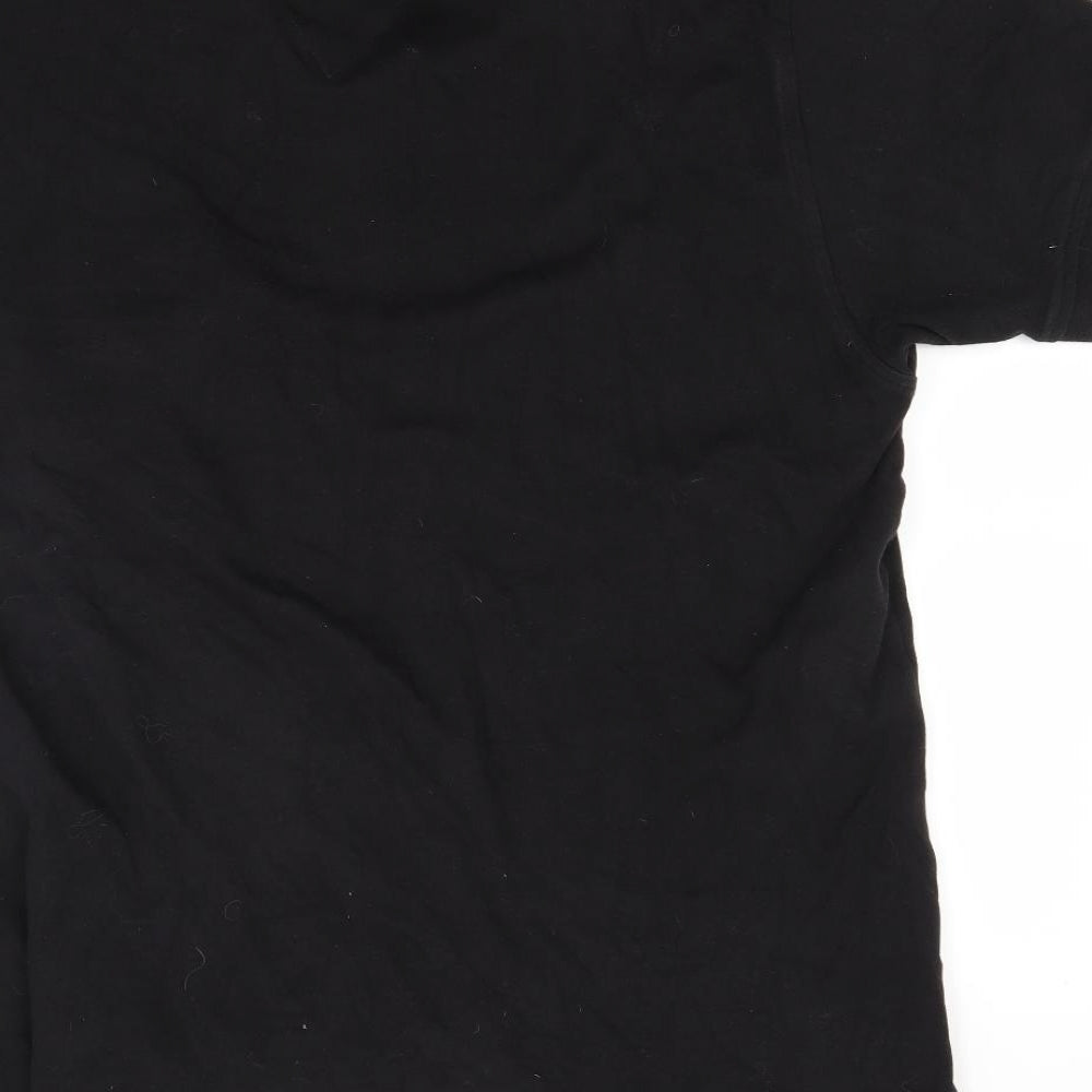 Tommy Hilfiger Mens Black    Polo Size XL