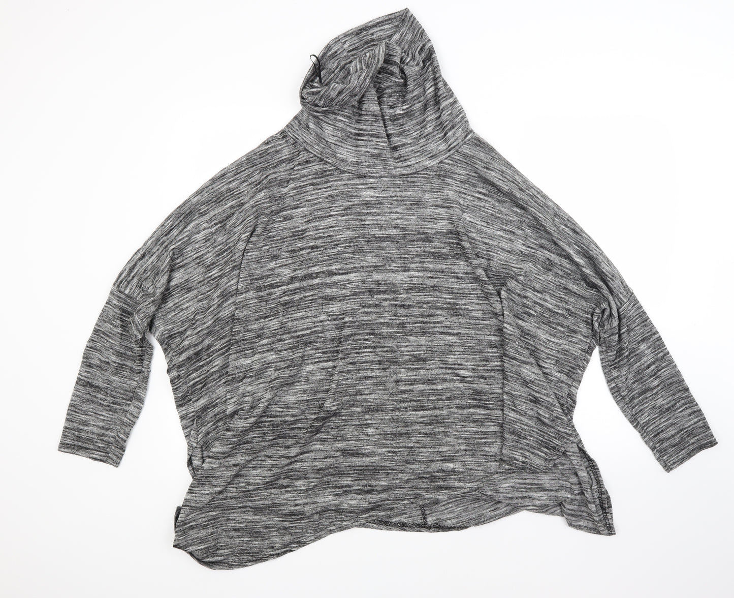 LV Clothing Womens Grey   Pullover Jumper One Size