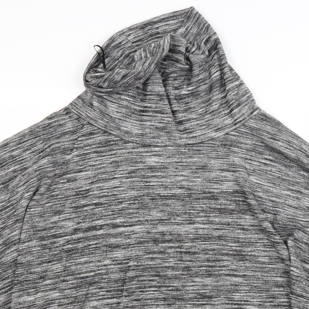 LV Clothing Womens Grey   Pullover Jumper One Size