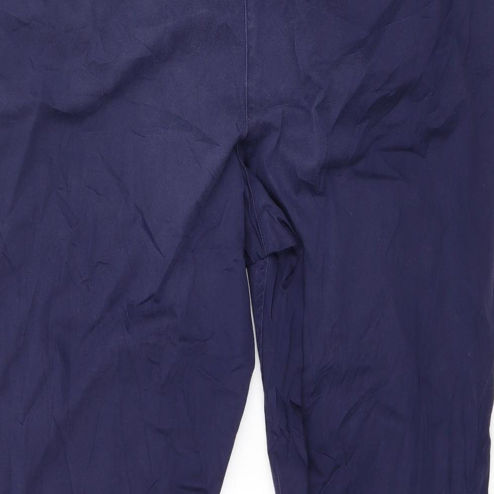 Per Una Womens Blue   Capri Trousers Size 20 L25 in