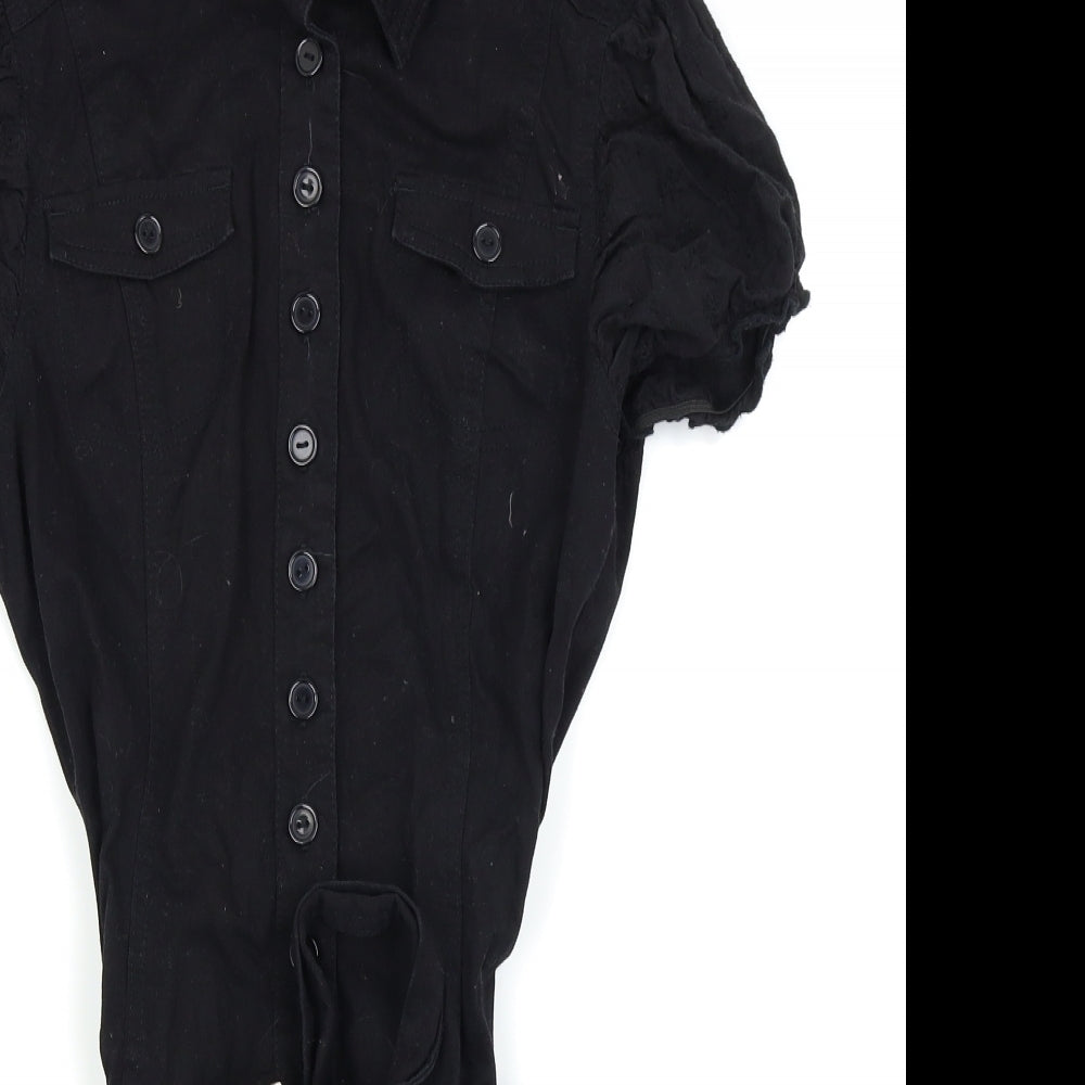 R&H Womens Black   Fit & Flare  Size 10