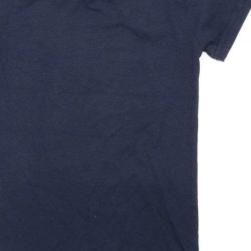 Beverly Hills Boys Blue   Basic T-Shirt Size 7-8 Years