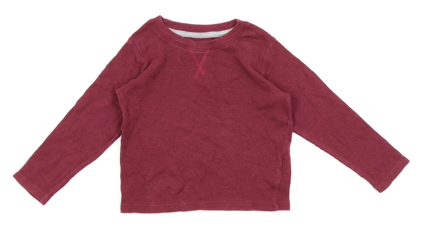 Primark Boys Red   Basic T-Shirt Size 12-18 Months