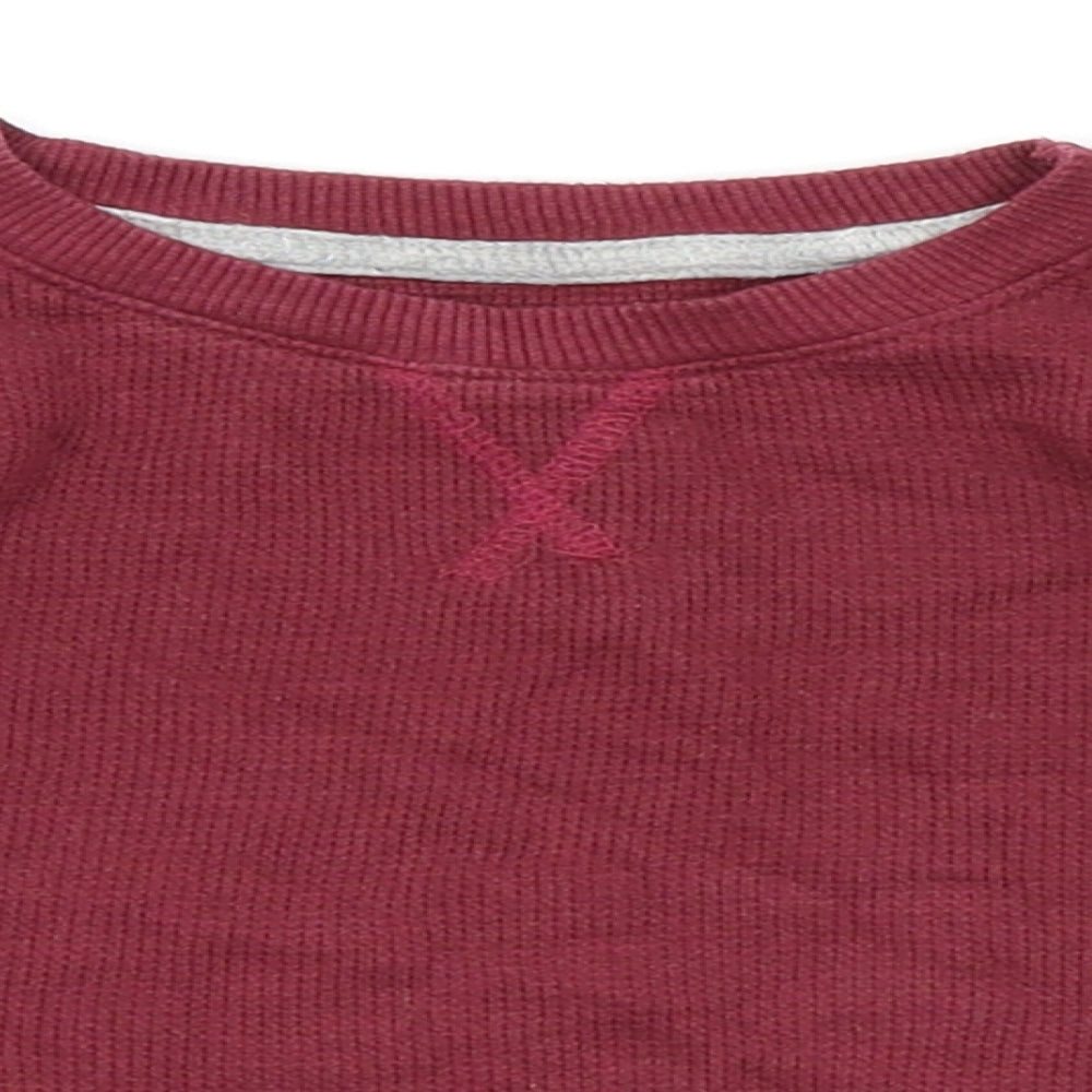 Primark Boys Red   Basic T-Shirt Size 12-18 Months