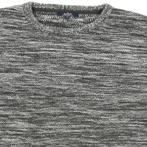 Easy Mens Grey   Pullover Jumper Size 2XL