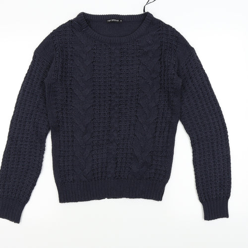 Terranova Mens Blue   Pullover Jumper Size S