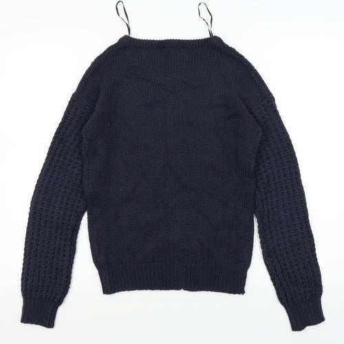 Terranova Mens Blue   Pullover Jumper Size S