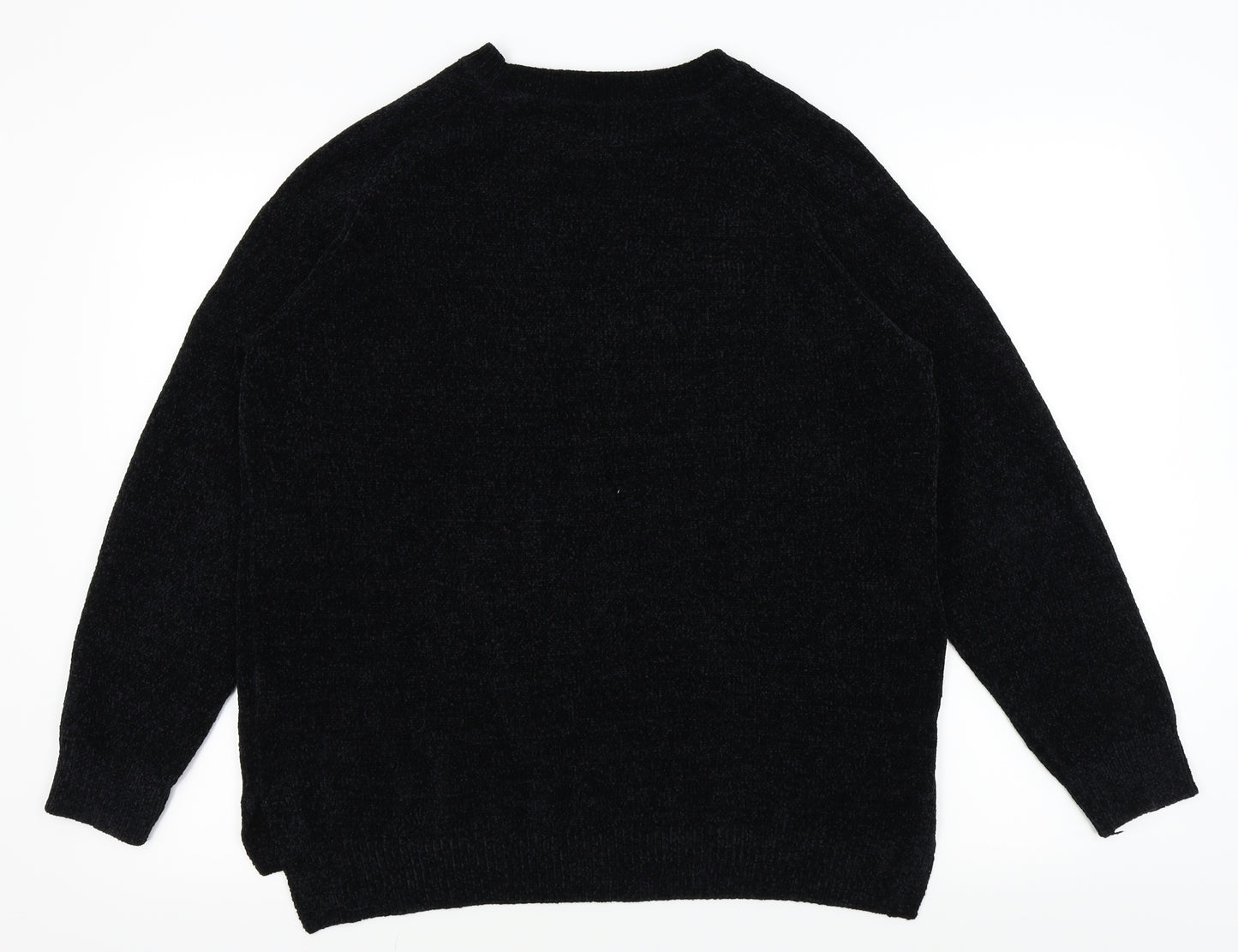 F&F Womens Black   Pullover Jumper Size 16
