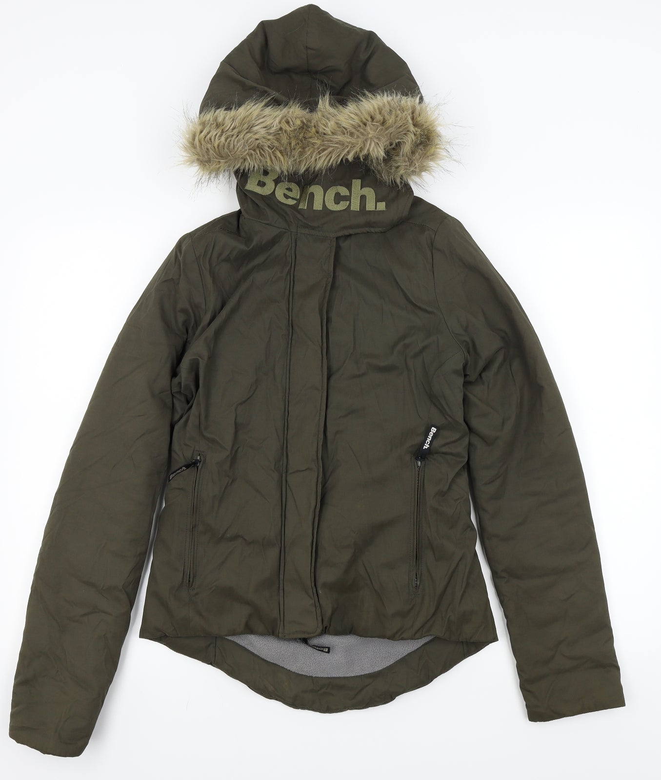 Bench Womens Green   Parka Coat Size XS