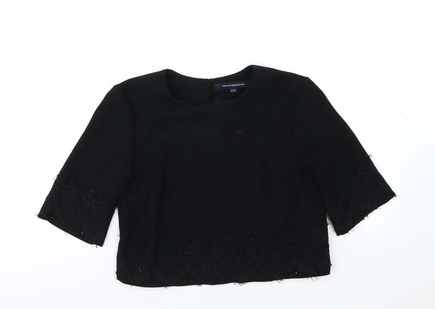 French Connection Womens Black   Basic Blouse Size 6