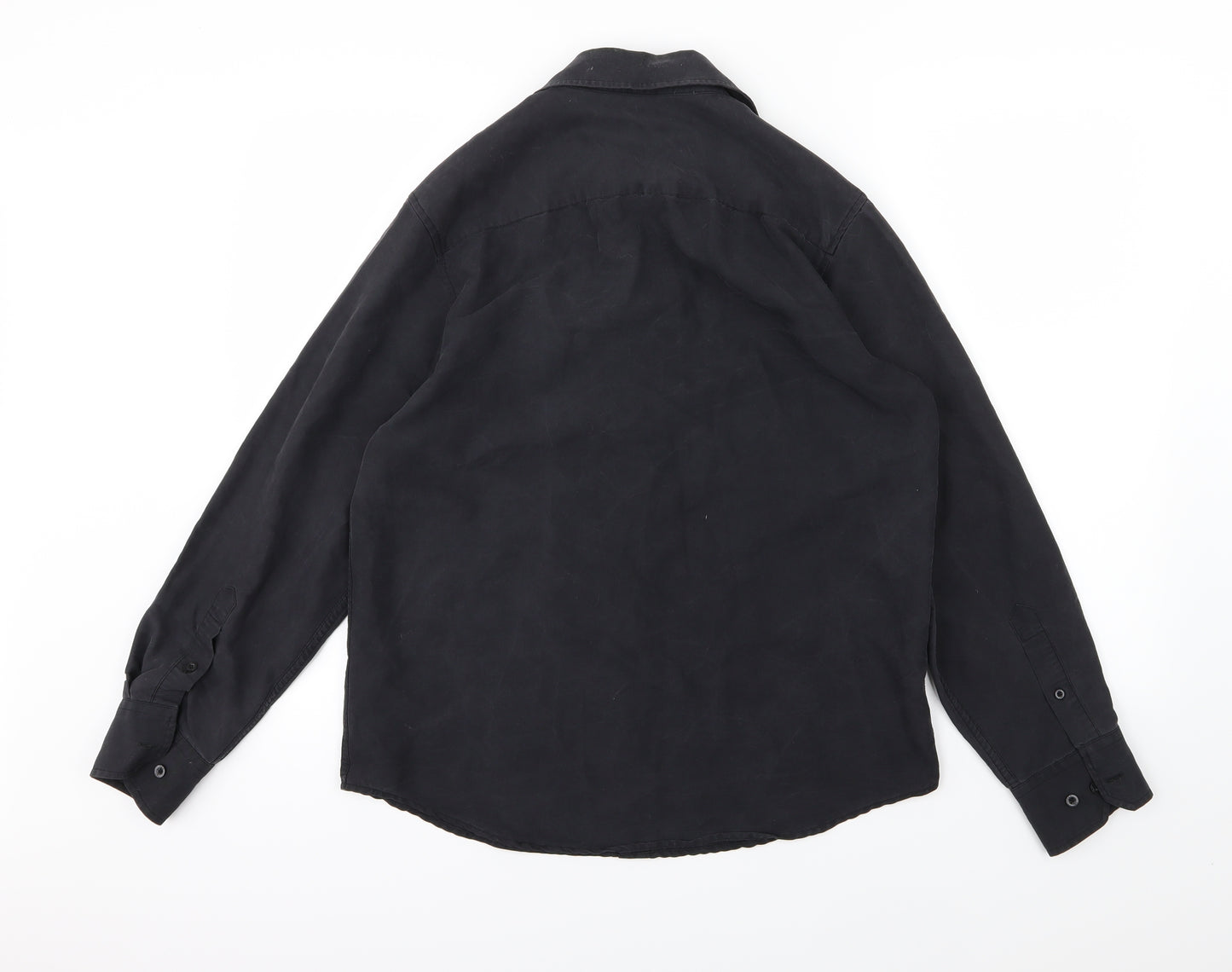 F&F Mens Black    Button-Up Size S