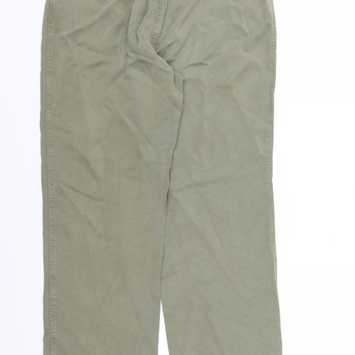Godske Womens Green  Denim Straight Jeans Size 10 L29 in