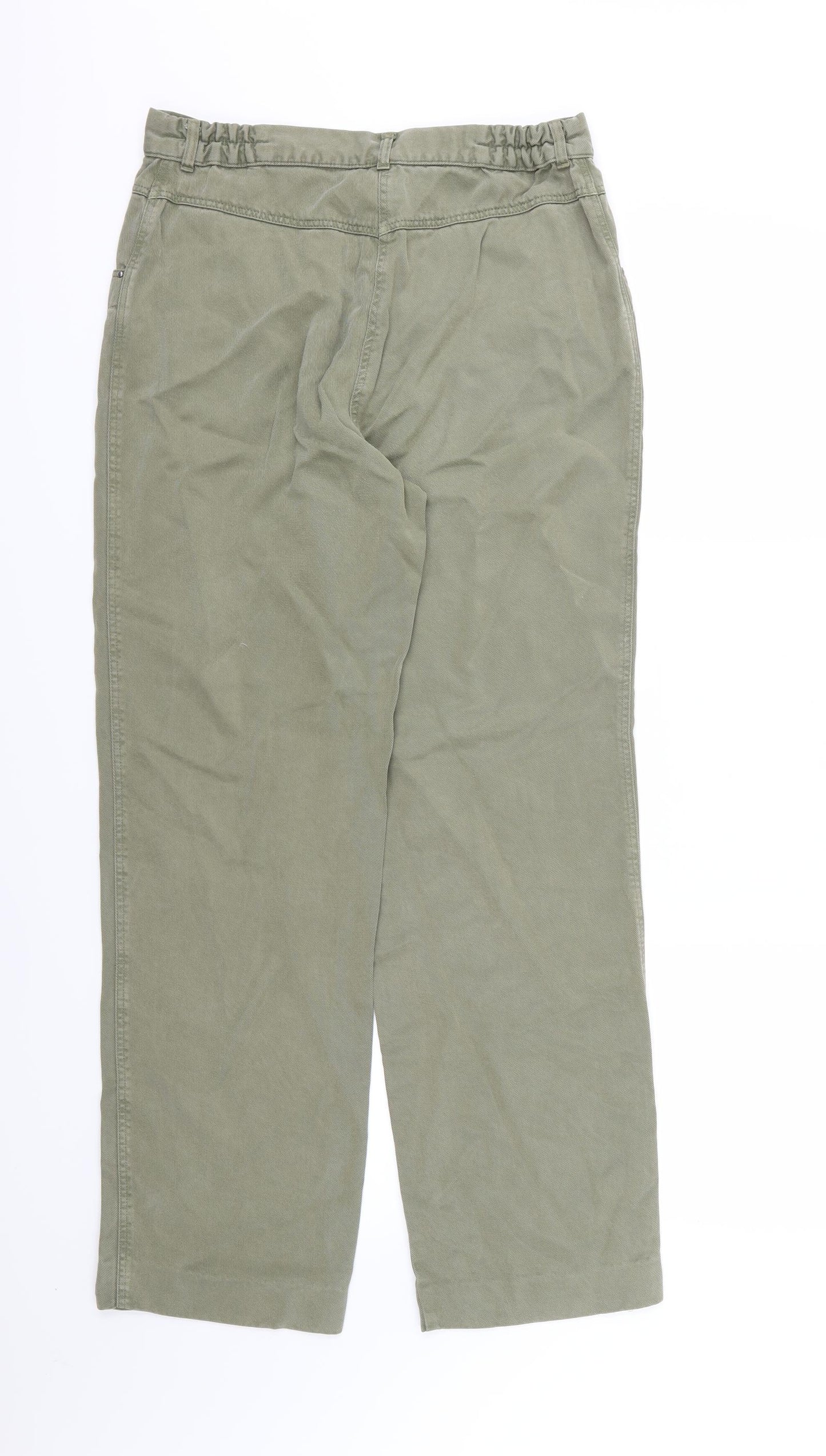Godske Womens Green  Denim Straight Jeans Size 10 L29 in