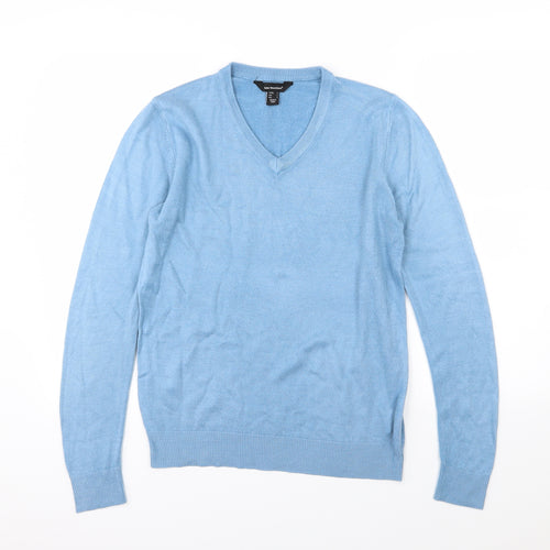 Cedar Wood State Mens Blue  Knit Pullover Jumper Size S