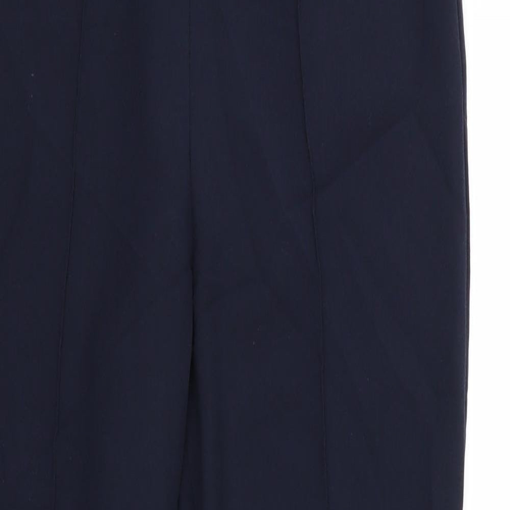 Classics Womens Blue  Rayon Trousers  Size 8 L27 in