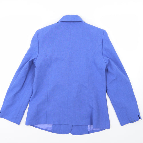 EWM Womens Purple   Jacket Suit Jacket Size 12