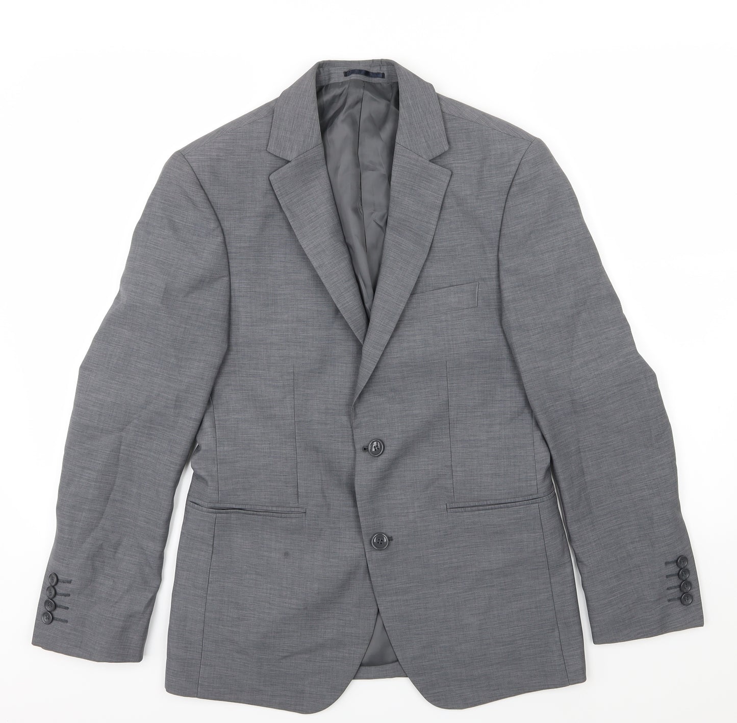 Frencheye Mens Grey   Jacket Suit Jacket Size 36