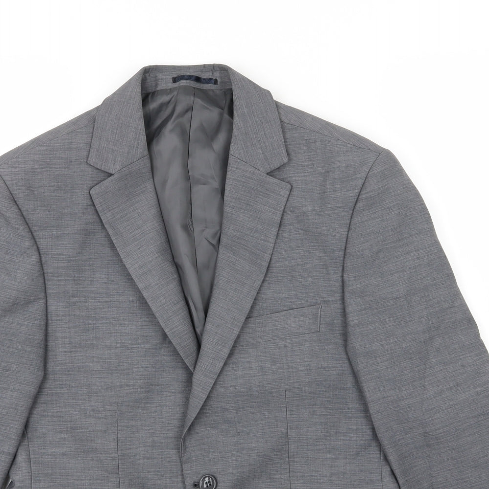 Frencheye Mens Grey   Jacket Suit Jacket Size 36