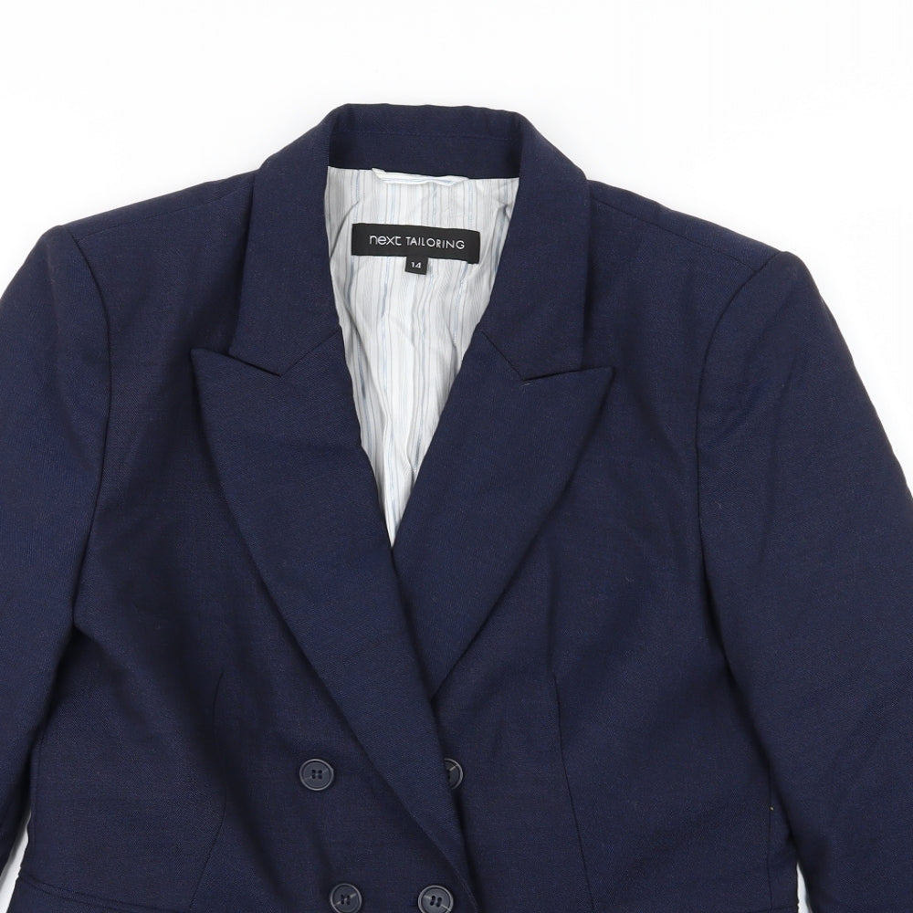 NEXT Womens Blue   Jacket Suit Jacket Size 14