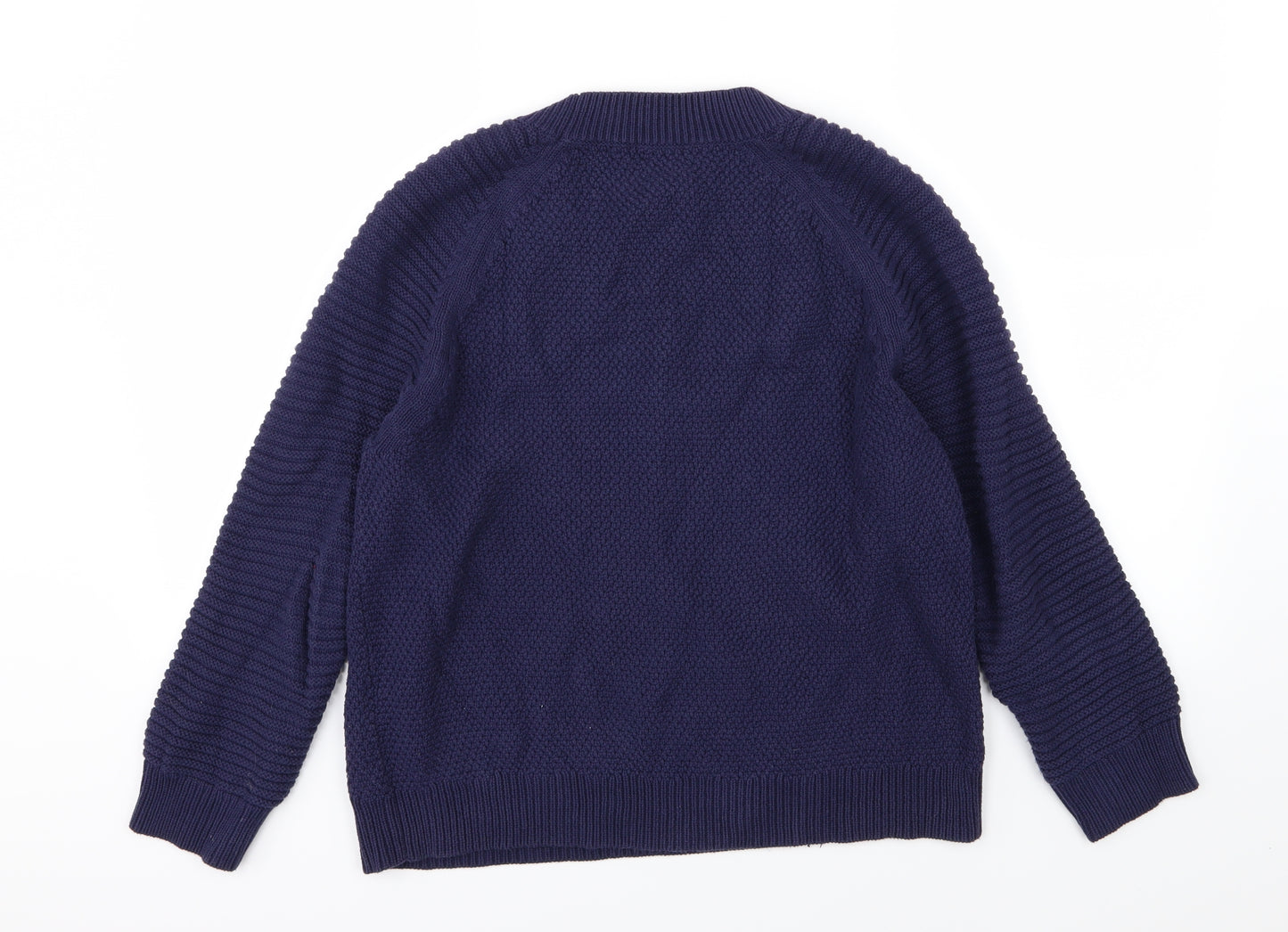 Great Plains Womens Blue  Knit Pullover Jumper Size S