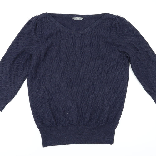 BHS Womens Blue   Pullover Jumper Size 14