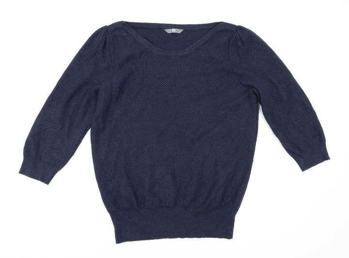 BHS Womens Blue   Pullover Jumper Size 14