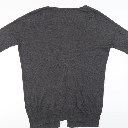 George Womens Grey   Cardigan Jumper Size 12