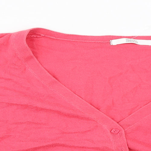 Marks and Spencer Womens Pink   Pullover Jumper Size 18