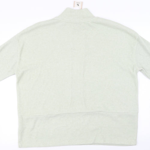 TU Womens Green   Pullover Jumper Size 18