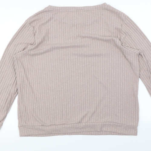 Love to Lounge  Womens Grey   Pullover Jumper Size XL