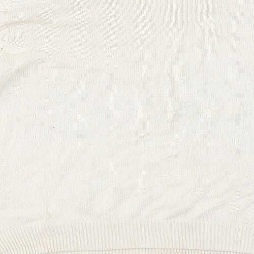 H&M Womens Ivory   Pullover Jumper Size L