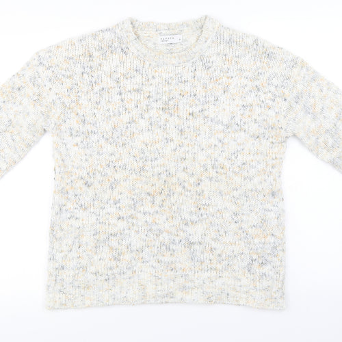 Papaya Womens Ivory   Henley Jumper Size M
