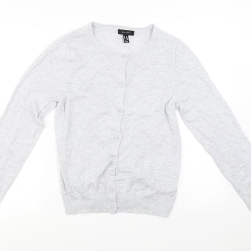 New Look Womens Grey   Cardigan Jumper Size 10