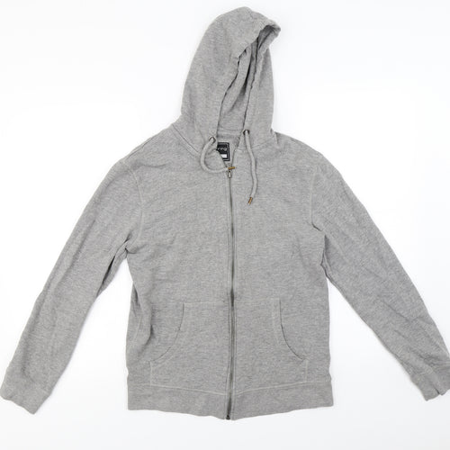 Redhering  Womens Grey   Full Zip Hoodie Size XS