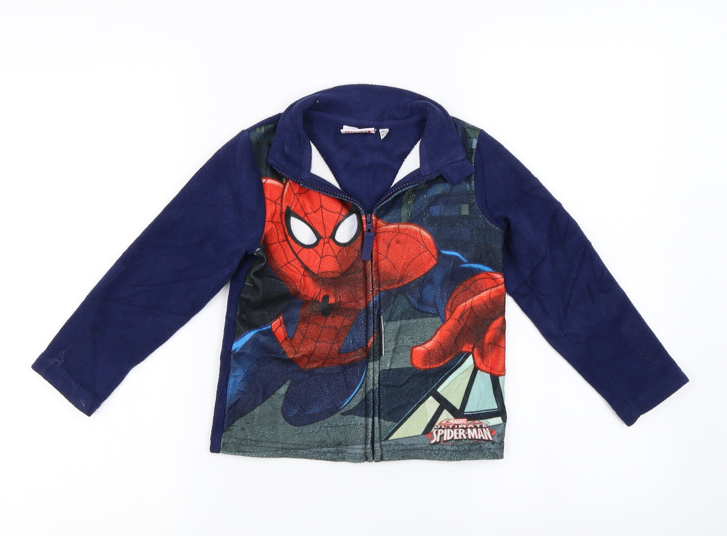 Marvel Boys Blue   Full Zip Jumper Size 3-4 Years