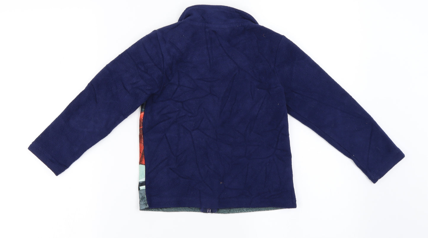 Marvel Boys Blue   Full Zip Jumper Size 3-4 Years