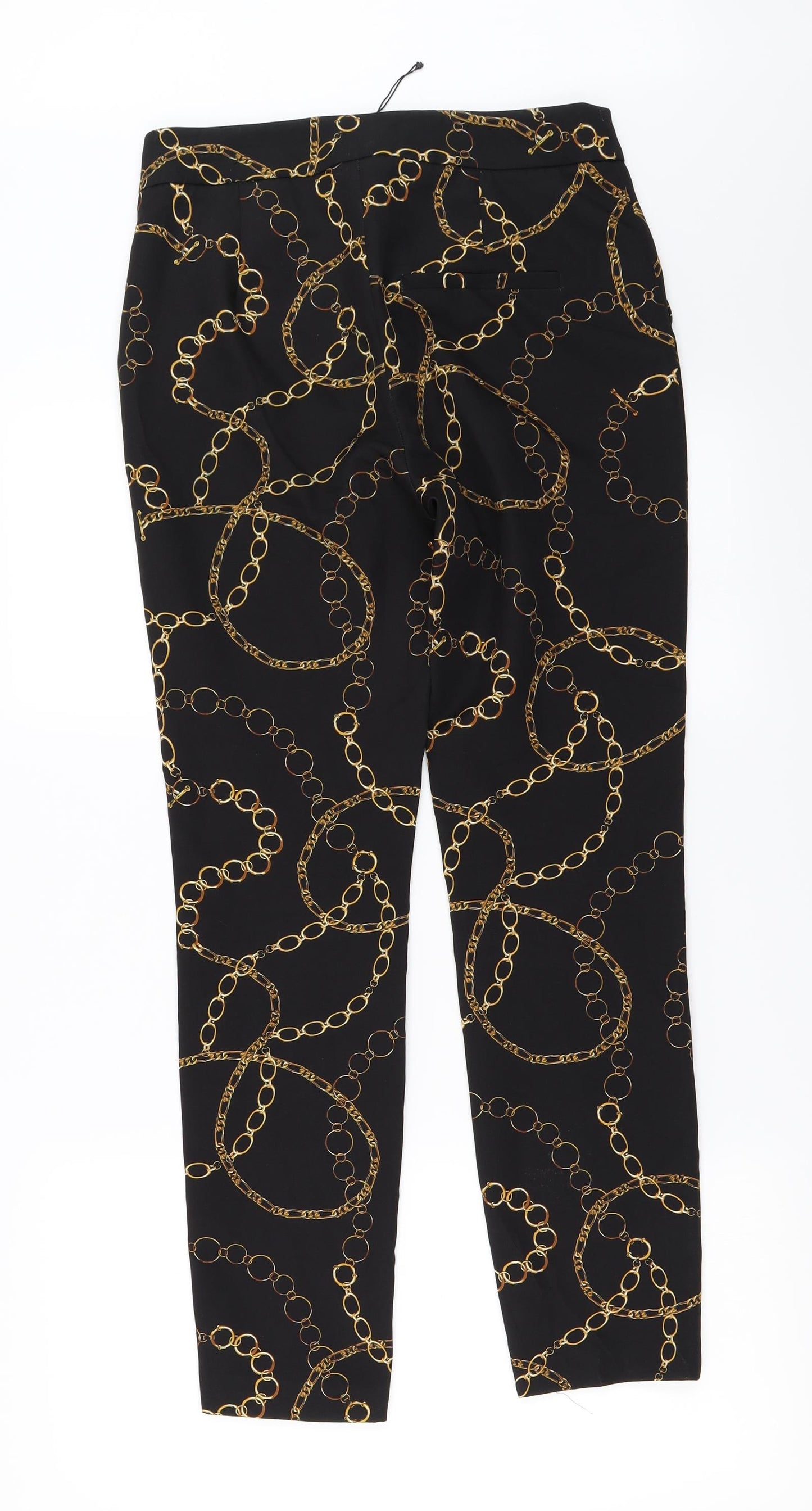 Zara Womens Black   Trousers  Size 28 in L27 in