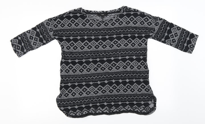 NEXT Womens Black   Pullover Jumper Size 8