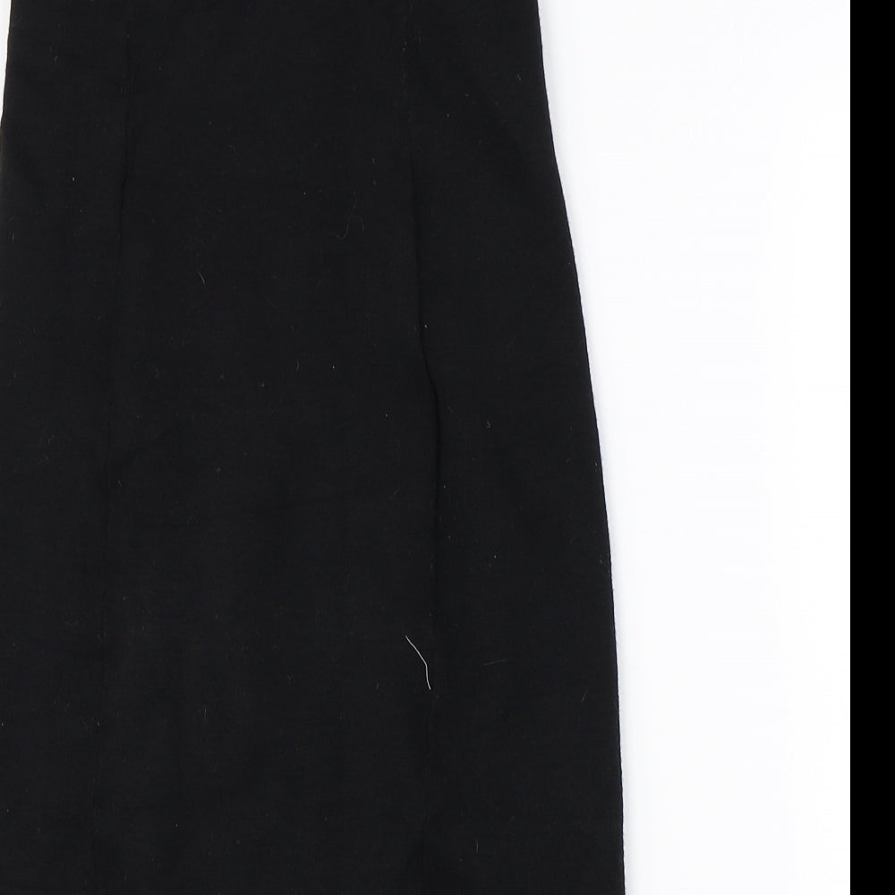 Romeo Gigli  Womens Black   A-Line Skirt Size 6