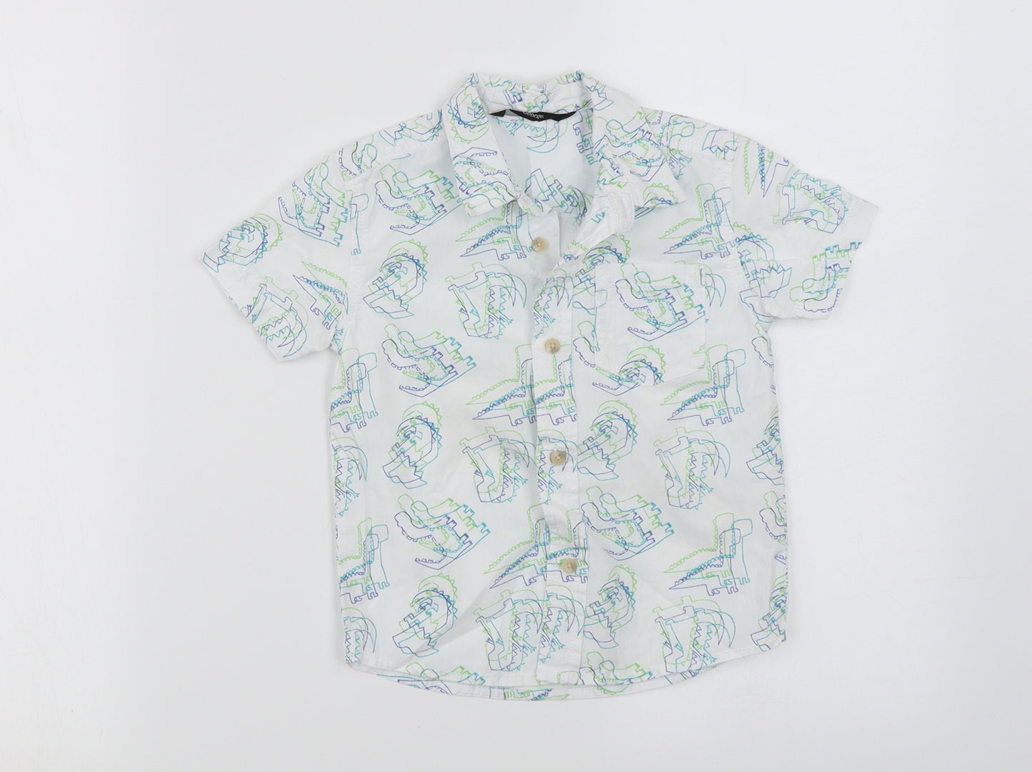 George Boys White   Basic Button-Up Size 2-3 Years