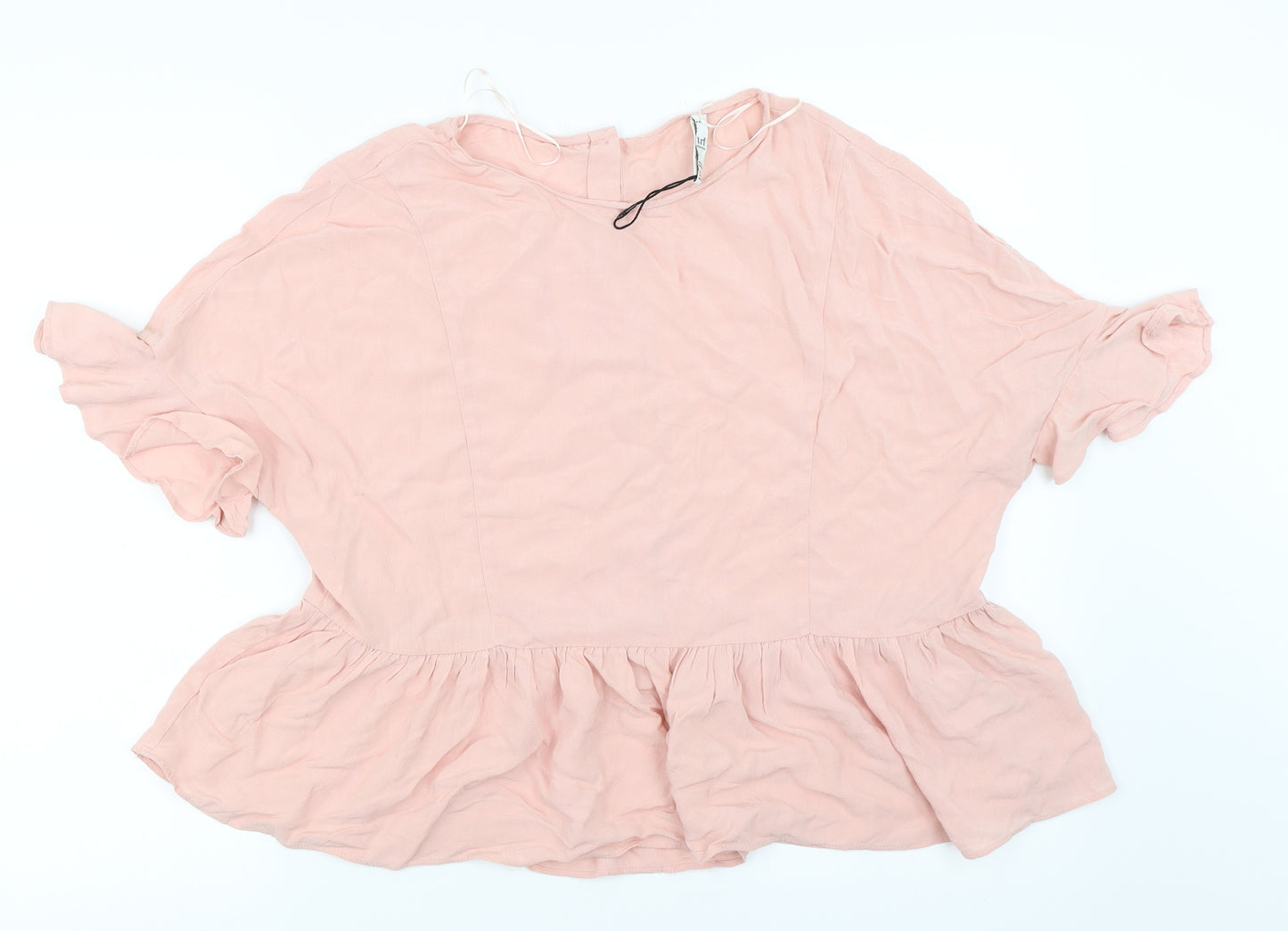 TRF  Womens Pink   Basic Blouse Size S